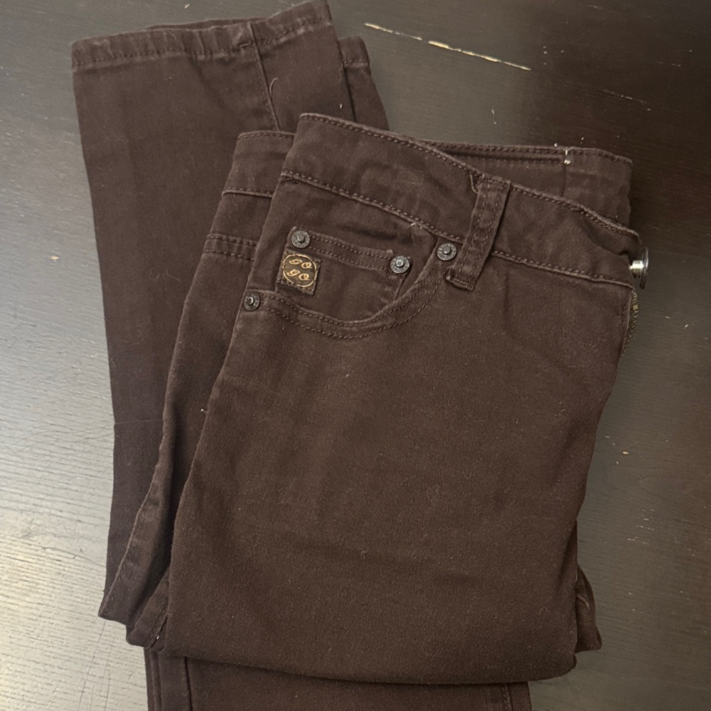 GOGO Dark Brown Jeans